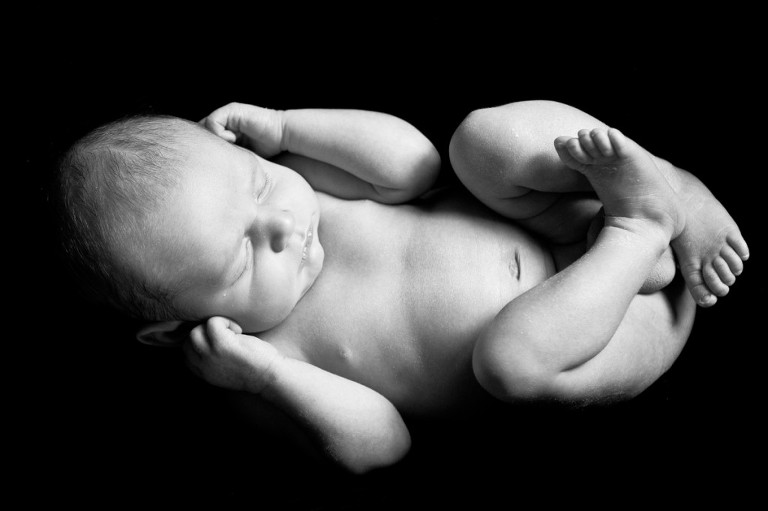 Orange Newborn Photography