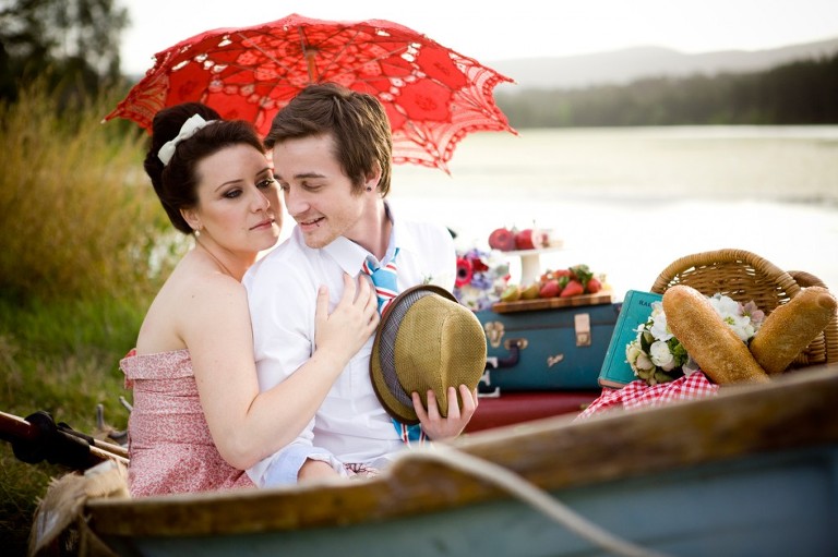 Orange Engagement Photographer