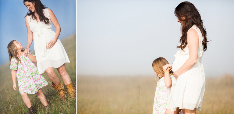 Orange Maternity Photography