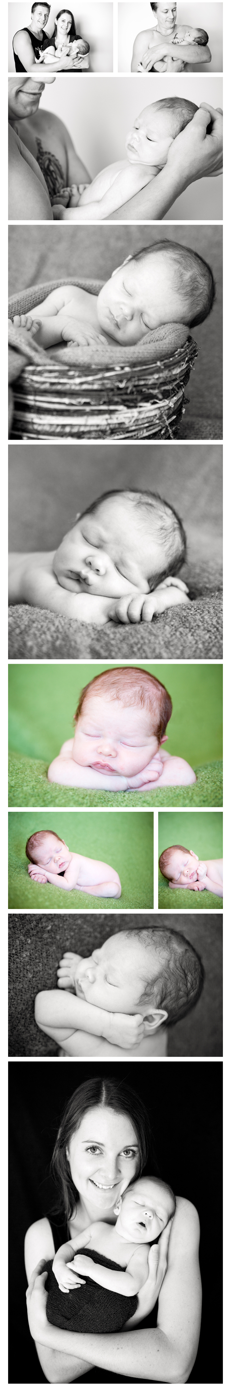 Orange Newborn Photos