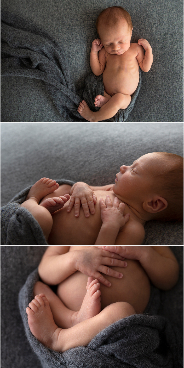 Orange Newborn Photos